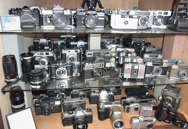 たくさんのカメラたち